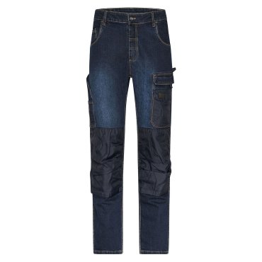 Pantalón de trabajo vaquero reciclado unisex JN875