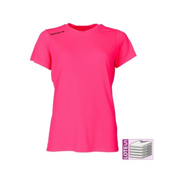 Camiseta técnica pack de 5 Ud. mujer Nocaut Gama