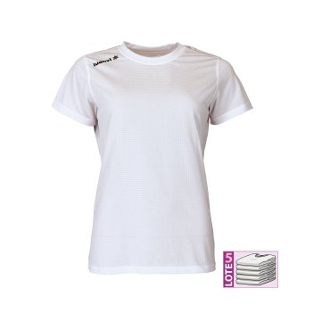 Camiseta técnica pack de 5 Ud. mujer Nocaut Gama