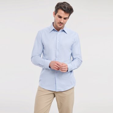 Camisa Oxford de manga larga hombre R-922m-0