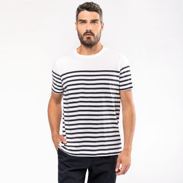 Camiseta marinera orgánica hombre K3033