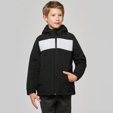 Chaqueta de invierno con capucha niño PA241