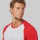 Camiseta deportiva bicolor unisex PA467. .