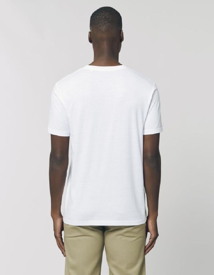 Camiseta blanca de algodón orgánico Stanley/Stella Rocker urgente
