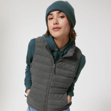 Chaleco acolchado tejido reciclado ligero mujer Stella Climber Wool-Like