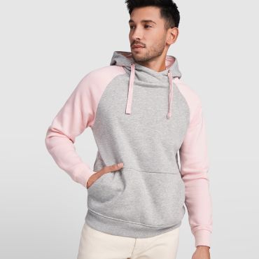 Sudadera con capucha bicolor unisex Badet