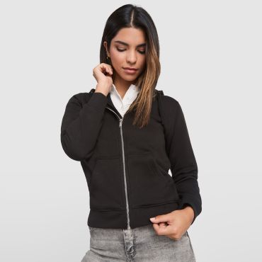 Sudadera con capucha y cremallera mujer Veleta Woman