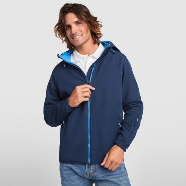 Chaqueta softshell con capucha bicapa hombre Siberia