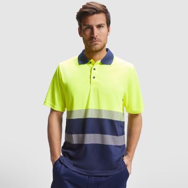 Polo de alta visibilidad unisex Vega