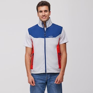 Chaleco softshell combinado unisex Tricolor