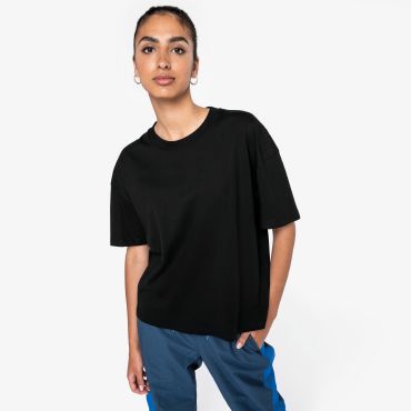 Camiseta oversize orgánica mujer NS313