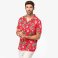 Camisa estampada orgánica vegana hombre NS529. .