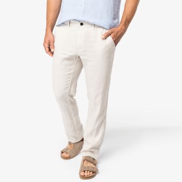 Pantalón de lino hombre NS710