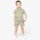 Pantalón corto jogging tejido Terry Towel reciclado niño NS718. .