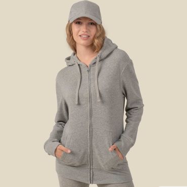 Sudadera con capucha mujer Hooded Full Zip