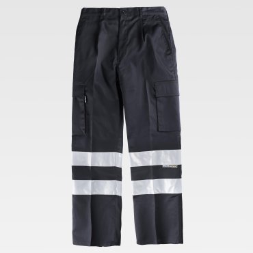 Pantalón de trabajo multibolsillos unisex B1407