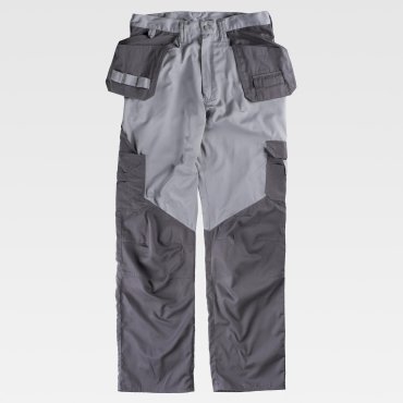 Pantalón de trabajo multibolsillos unisex B1415