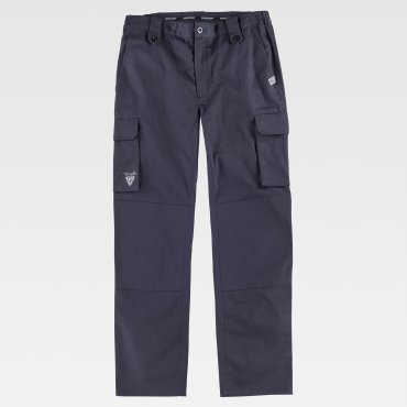 Pantalón de trabajo de tejido elástico unisex B1432