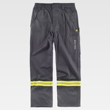 Pantalón de alta visibilidad multibolsillos unisex B1498