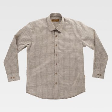 Camisa de cuadros unisex B8800