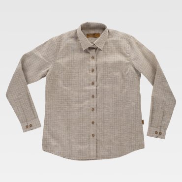 Camisa de cuadros unisex B8890