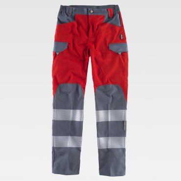 Pantalón de alta visibilidad multibolsillos unisex C2716