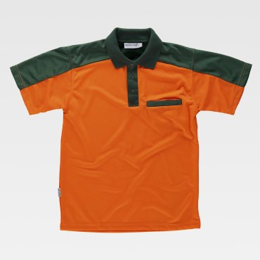 Polo de trabajo con bolsillo unisex C2805