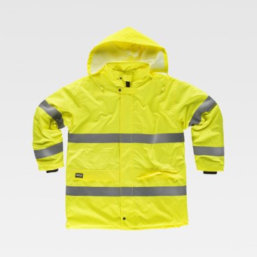 Parka de alta visibilidad con capucha unisex C3200