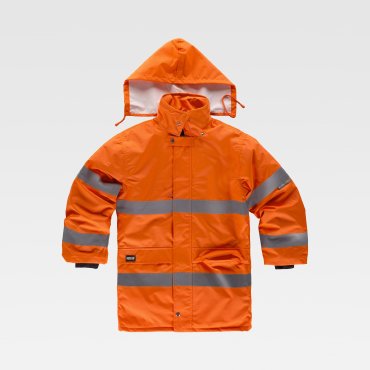 Parka de alta visibilidad con capucha unisex C3200