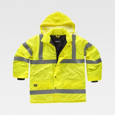 Parka de alta visibilidad con capucha unisex C3700