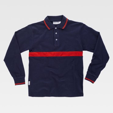 Polo de protección civil de manga larga unisex C3852