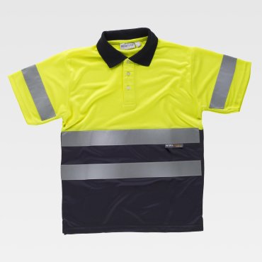 Polo de alta visibilidad combinado unisex C3860