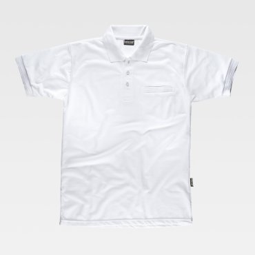 Polo de trabajo con bolsillo unisex S6502