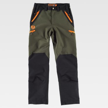 Pantalón outdoor multibolsillos impermeable unisex S8320