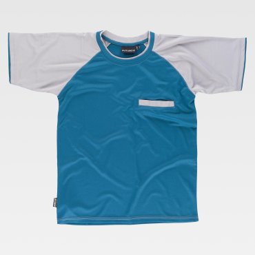 Camiseta de trabajo con bolsillo unisex WF1016