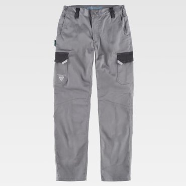 Pantalón de trabajo de tejido elástico unisex WF2855