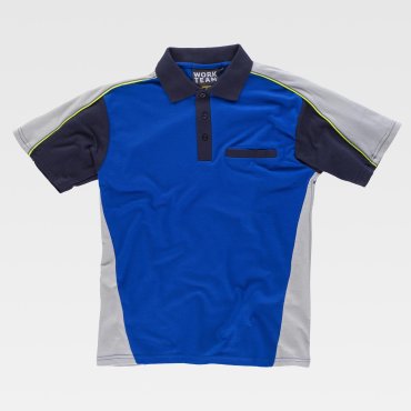 Polo de trabajo con bolsillo unisex WF5855