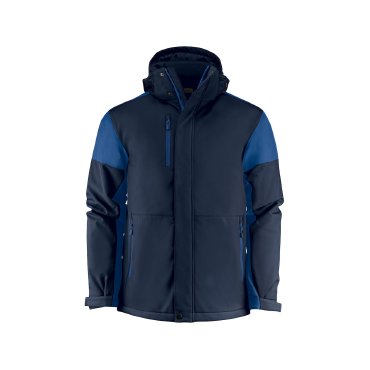 Chaqueta softshell con capucha desmontable reciclada hombre Prime padded softshell