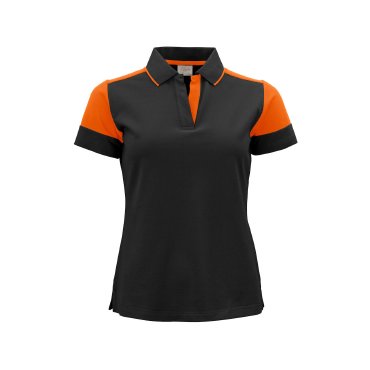 Polo sostenible bicolor mujer Prime Polo Ladies