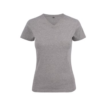 Camiseta cuello de pico mujer Heavy V-neck Ladies