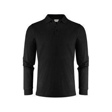 Polo de manga larga reciclado hombre Surf