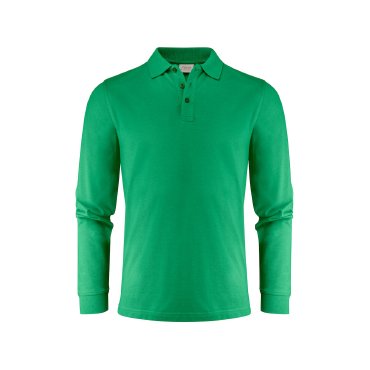 Polo de manga larga reciclado hombre Surf