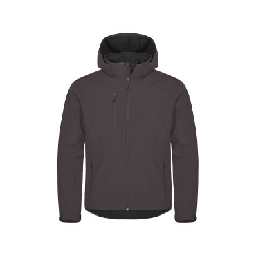 Chaqueta softshell con capucha reciclada hombre Classic Softshell Hoody