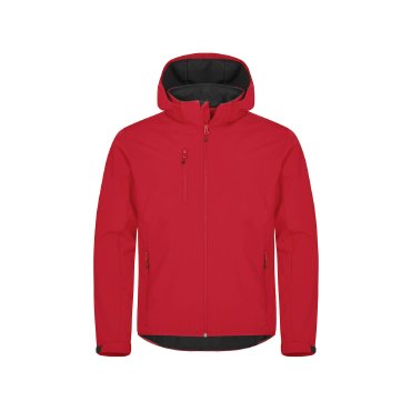 Chaqueta softshell con capucha reciclada hombre Classic Softshell Hoody