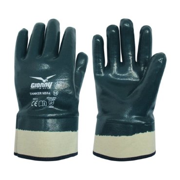 Pack 12 Uds Guantes con revestimiento Tanker NBR4