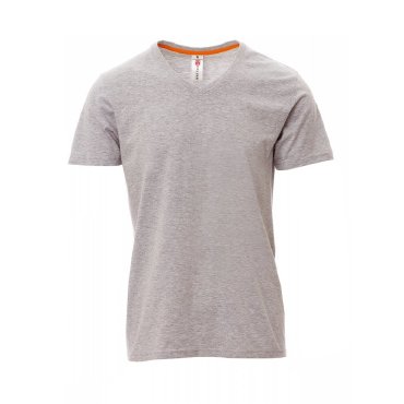 Camiseta cuello de pico hombre V-Neck Melange