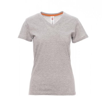 Camiseta cuello de pico mujer V-Neck Melange