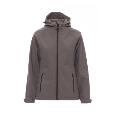 Chaqueta softshell con capucha mujer Gale