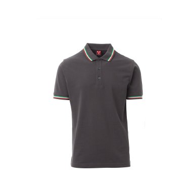 Polo cuello listado hombre Italia