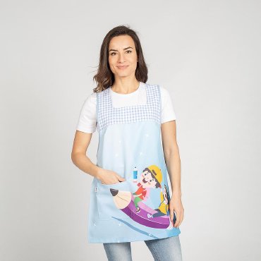 Casulla escolar estampada mujer Lapiz